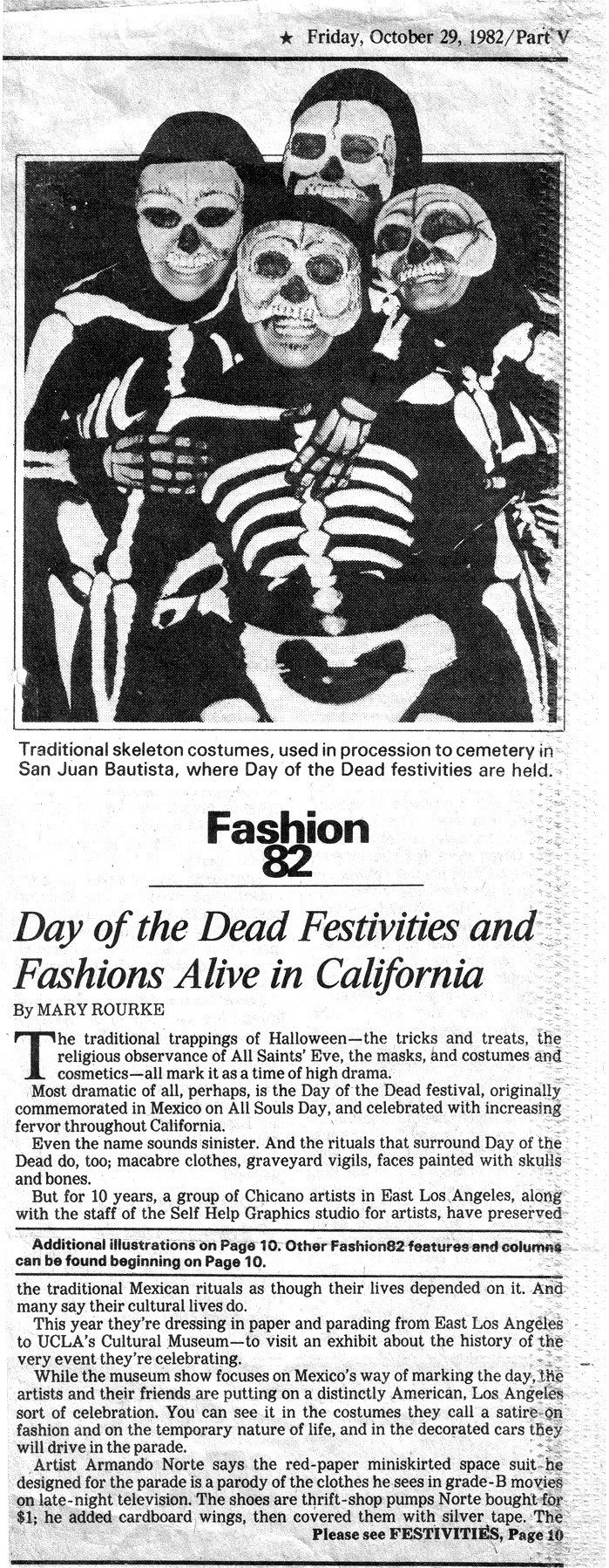 Fashion 82 Day of the Dead